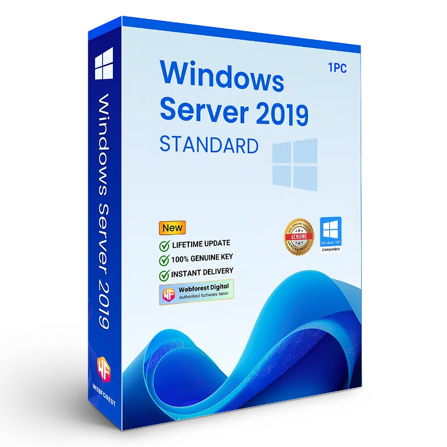 Windows Server 2019 Standard 1PC Retail Online Key